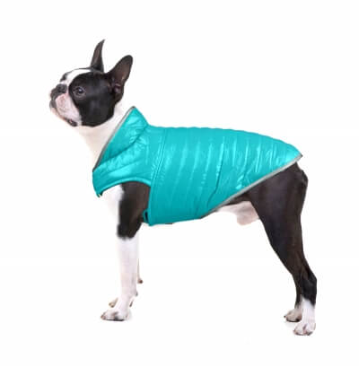 Теплая жилетка куртка для выгула собак Modo green, L-2