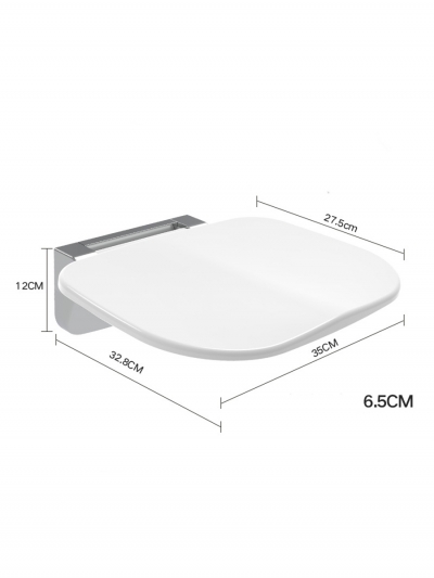 Откидное настенное сидение для ванной комнаты Fold & Sit-5