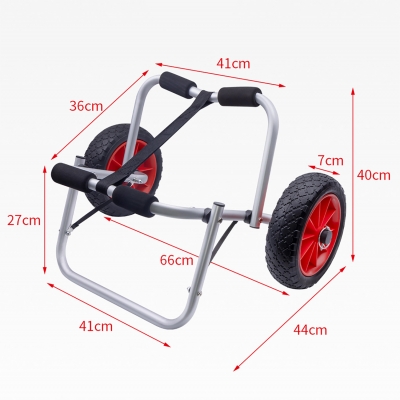 Тележка складная для переноса каяков, SUP-бордов и байдарок Ratta-3