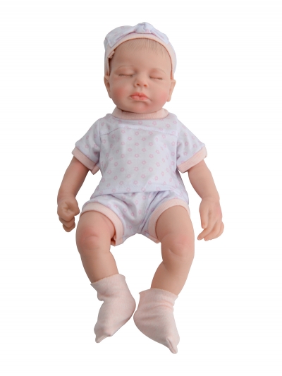 Силиконовая кукла Реборн девочка Ника, 42 см-5