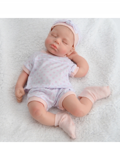 Силиконовая кукла Реборн девочка Ника, 42 см-2