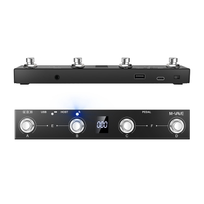 MIDI-контроллер M-Vave Chocolate Plus, USB MIDI-управление, педаль 2 в 1-1