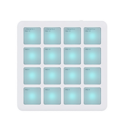 M-VAVE SK16 MIDI, портативный DJ контроллер-5