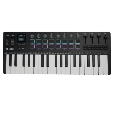 Midi клавиатура 37 клавиш M-Vave SMK37 Pro-3