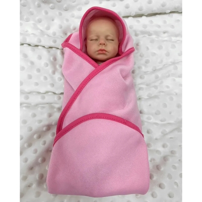 Силиконовая кукла Реборн девочка Элла, 33 см-2