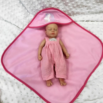 Силиконовая кукла Реборн девочка Элла, 33 см-3