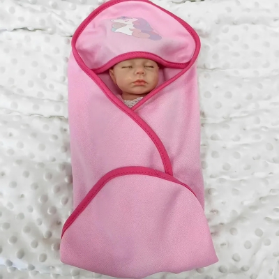 Силиконовая кукла Реборн девочка Элла, 33 см-5