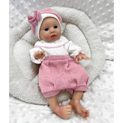 Силиконовая кукла Реборн девочка Элиза, 33 см-7