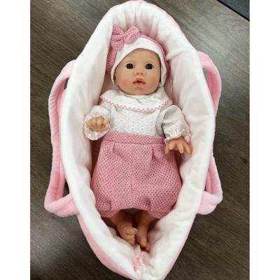 Силиконовая кукла Реборн девочка Элиза, 33 см-6