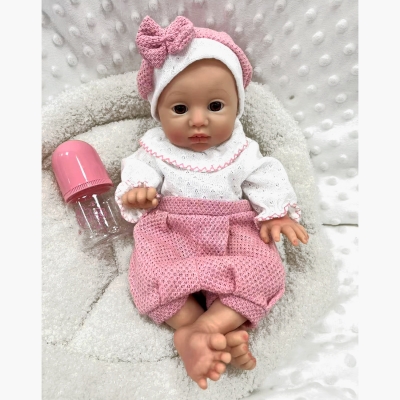 Силиконовая кукла Реборн девочка Элиза, 33 см-2