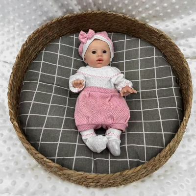 Силиконовая кукла Реборн девочка Элиза, 33 см-4