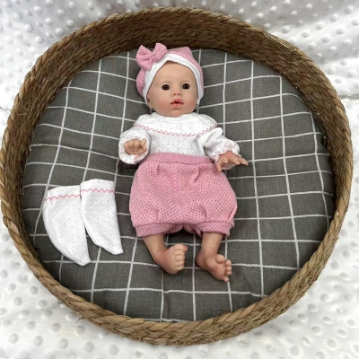 Силиконовая кукла Реборн девочка Элиза, 33 см-5