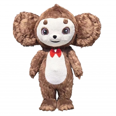 Карнавальный костюм, Ростовая кукла Чебурашка-1