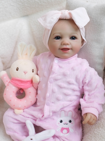 Мягконабивная кукла Реборн девочка Лана, 41 см-1