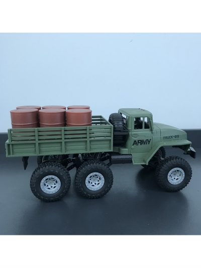 Военный грузовик с открытым кузовом на радиоуправлении BATTLE-RIG CARGO-3