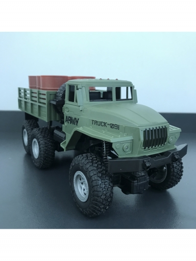 Военный грузовик с открытым кузовом на радиоуправлении BATTLE-RIG CARGO-2