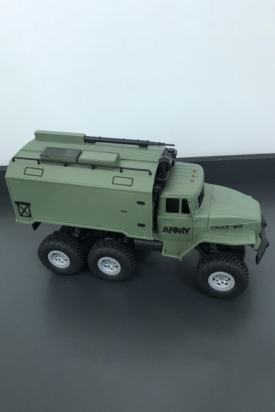 Военный грузовик с закрытым кузовом на радиоуправлении BATTLE-RIG ARMORED-3