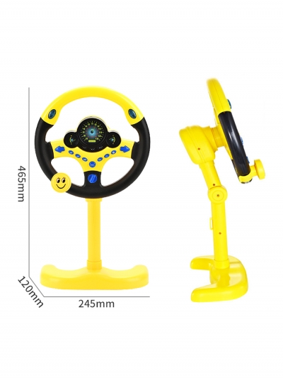 Детский музыкальный руль KidsWheel с креплением в автомобиле-3