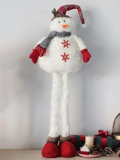 Снеговик под елку на телескопических ножках Mr Snowman 120 см-3