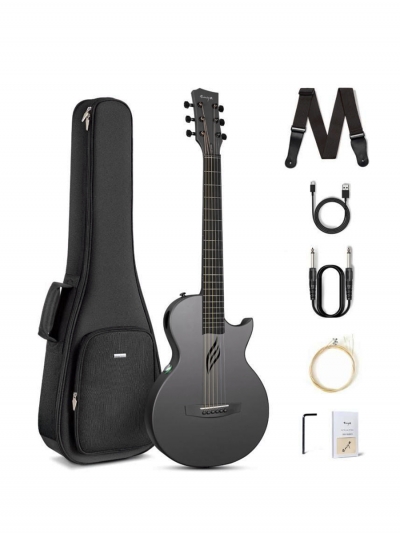 Транс акустическая гитара Enya NOVA GO, 6-струнная, Black-1