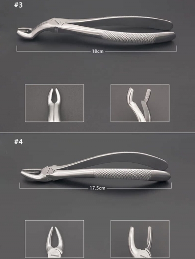 Набор щипцов для удаления зубов Sunt smil forceps, 10 шт-11