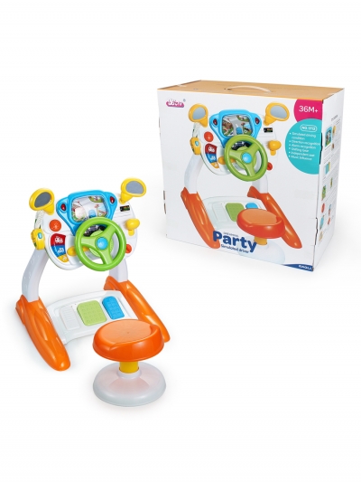 Детский симулятор вождения Young racer с подсветкой и звуком-2