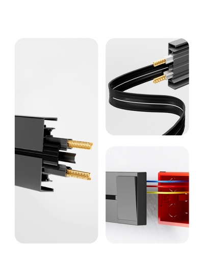 Трековая система розеток EuroRail Trio, 50 см-4