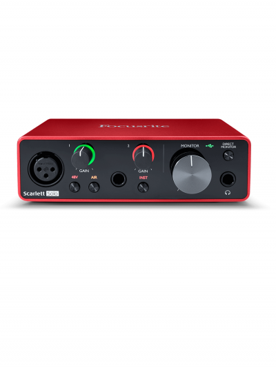Внешняя звуковая карта FOCUSRITE, Scarlett Solo 3rd Gen-1