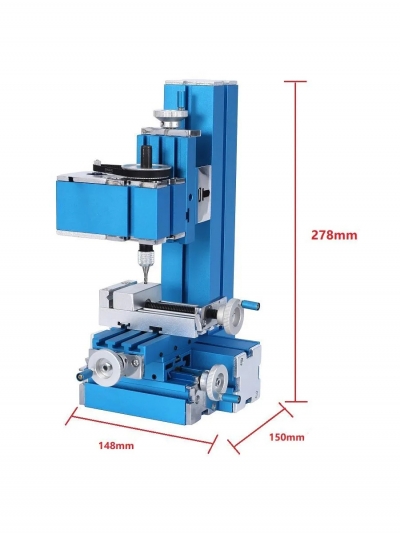 Металлофрезерный станок DIY SteelForge SF-24 по металлу и алюминию, 24 Вт-3