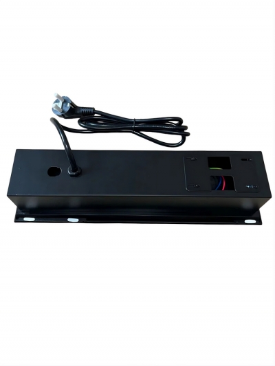 Встраиваемый блок розеток в столешницу DeskOn S3, 3 розетки, USB-A, USB-C, беспроводная зарядка-6