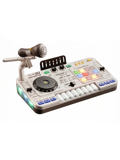 Детский микшерный пульт DJ-Kid белый-2