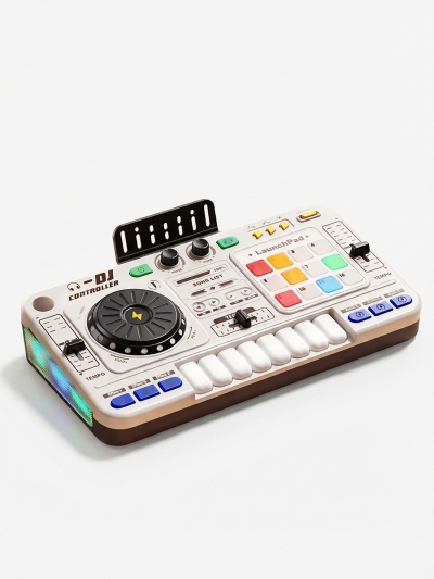 Детский микшерный пульт DJ-Kid белый-1