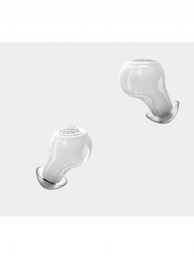 Цифровой слуховой аппарат AudioNova с кейсом, белый-5