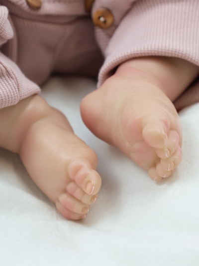 Мягконабивная кукла Реборн девочка Селин, 50 см-8