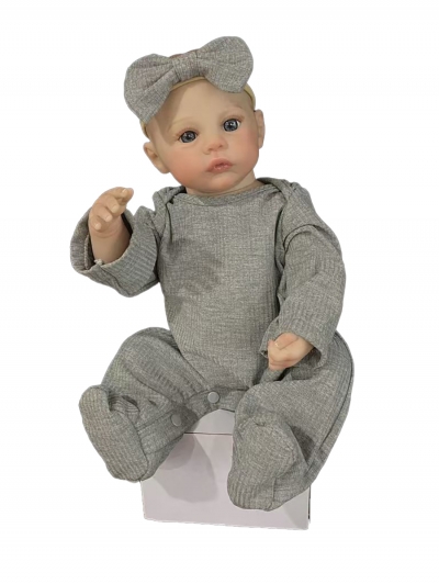 Силиконовая кукла Реборн девочка Стеша 48 см-4