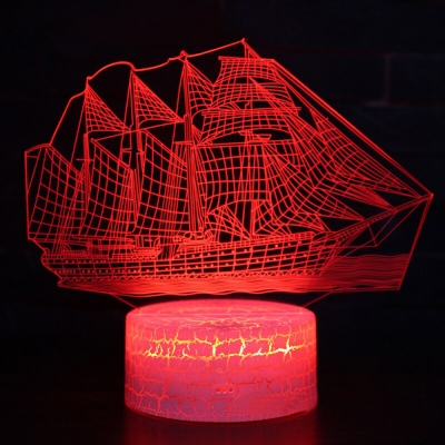 Светодиодный 3D ночник (светильник) Grove Sail-On-2