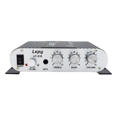 Аудио Bluetooth усилитель Lepy LP-838BT черный-3
