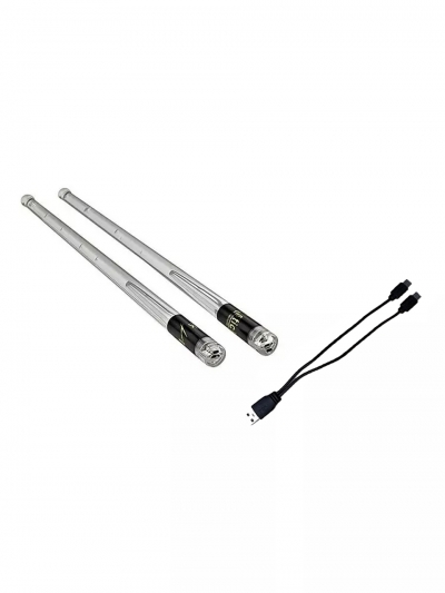 Светящиеся барабанные палочки Glowy, с USB кабелем-1