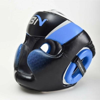 Боксерский шлем BN Fight Blue M-2
