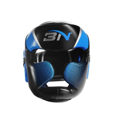 Боксерский шлем BN Fight Blue XL-1