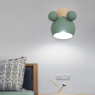 Настеный светильник Mouseglow, зеленый-4