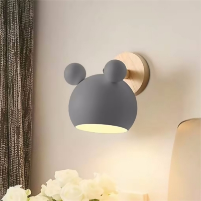 Настеный светильник Mouseglow, серый-2