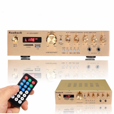 5-ти канальный HI-FI усилитель Sunbuck AV-580USB/BT 1200 Вт-2