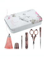 Набор швейных инструментов,Vintage Needleworks, винтажный набор 6 в 1