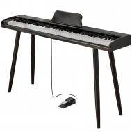 Цифровое пианино Bluetooth, 88 клавиш, деревянное пианино