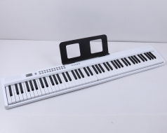 Цифровое пианино FlexKeys white складное USB+Bluetooth+MIDI с педалью, 88 клавиш