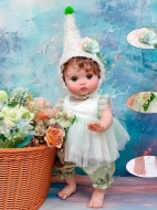 Силиконовая кукла Реборн девочка-фея Динь-Динь, 45 см