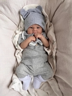 Силиконовая кукла Реборн мальчик Макар, 46 см