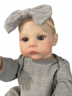 Силиконовая кукла Реборн девочка Стеша 48 см