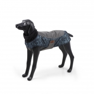 Зимняя жилетка куртка для выгула собак Black Doggy синяя, S